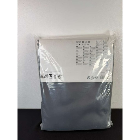 Ikea HILLEBORG Blackout Curtains 2 Panels 57x98" Gray/Dark Gray 404.250.30, NEW - Picture 11 of 11